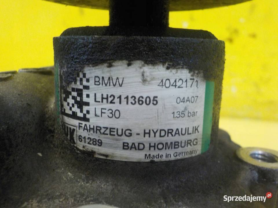 BMW E90 E60 X3 Z4 25 B 325i 07r 218 N52B25 pompa Suków