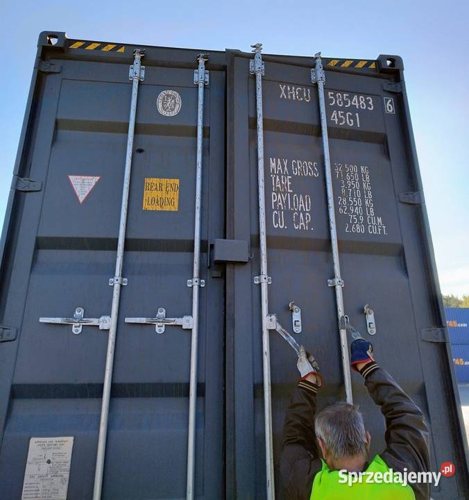 12m 40HC Kontener morski double door Nowy sprzedam