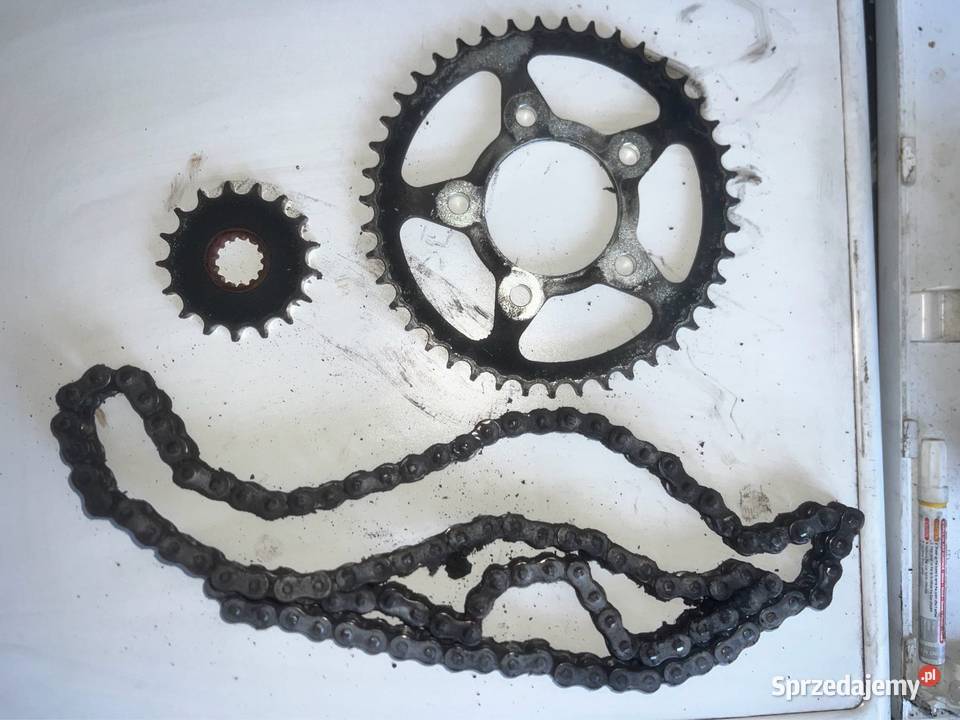 zębatki lancuch komplet Triumph Trophy 900 Ostrzeszów sprzedam