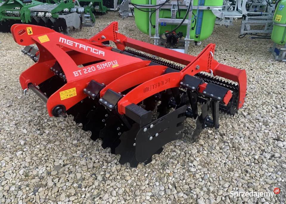 Brona talerzowa Brona kompaktowa Brona METANGA nieuszkodzony Brony Kolonia Gorzędów