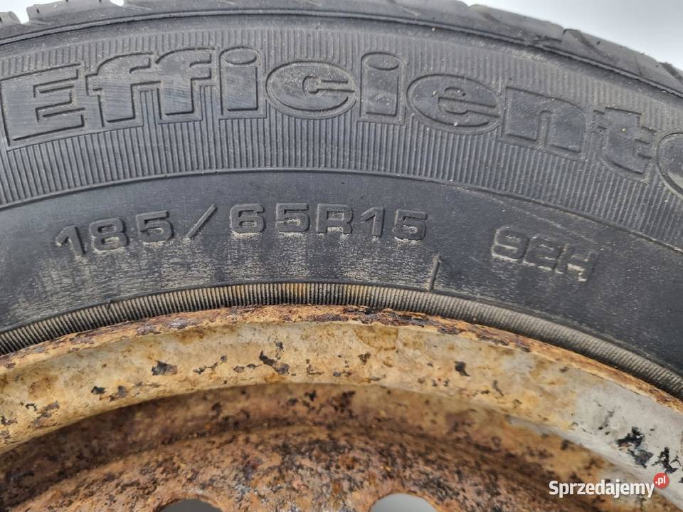 KOŁO ZAPASOWE Zapas Nissan NV Kangoo 18565 R15 stalowe