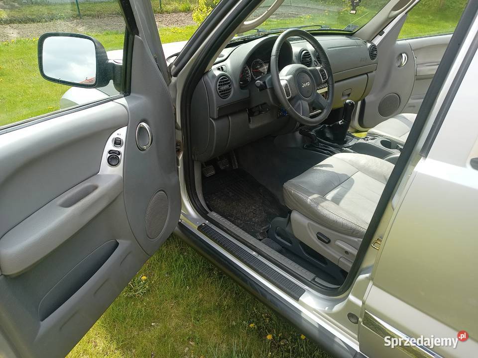 Jeep Cherokee Libertyn KJ moc silnika 163 Motoryzacja warmińsko-mazurskie Pasłęk sprzedam