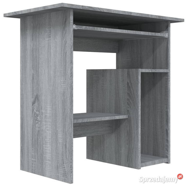 Biurko szary dąb sonoma 80x45x74 materiał Warszawa