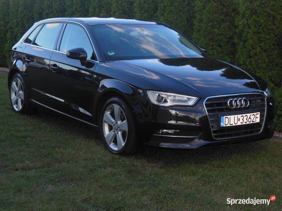 Audi A3 Bixenony Nawigacja Partroniki Tempomat serwisowany w ASO Lubin