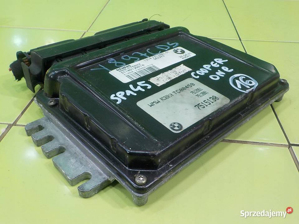 MINI COOPER ONE I R53 16 B 01r 3D sterownik osobowe Suków