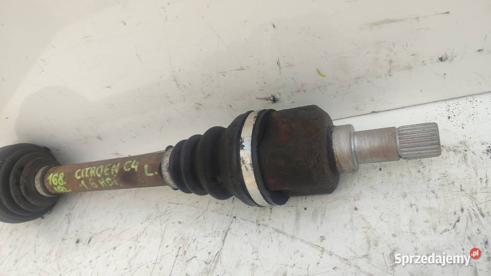 168Citroen C4 I 3D 16hdi 0410 PÓŁOŚKA PRZEGUB osobowe Włoszczowa