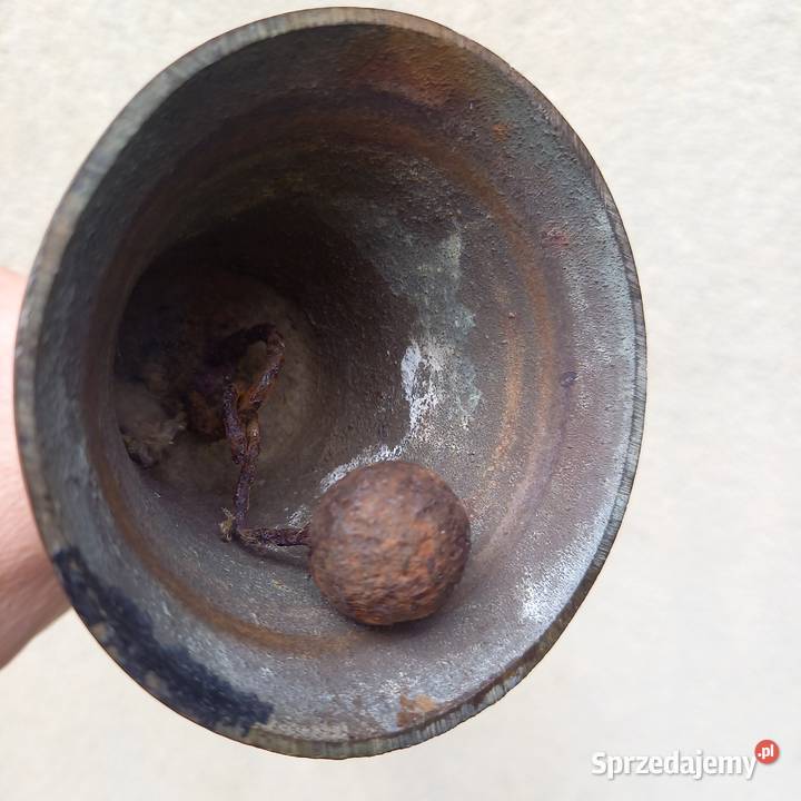 Stary dzwonek sklepowy z brązu Warszawa