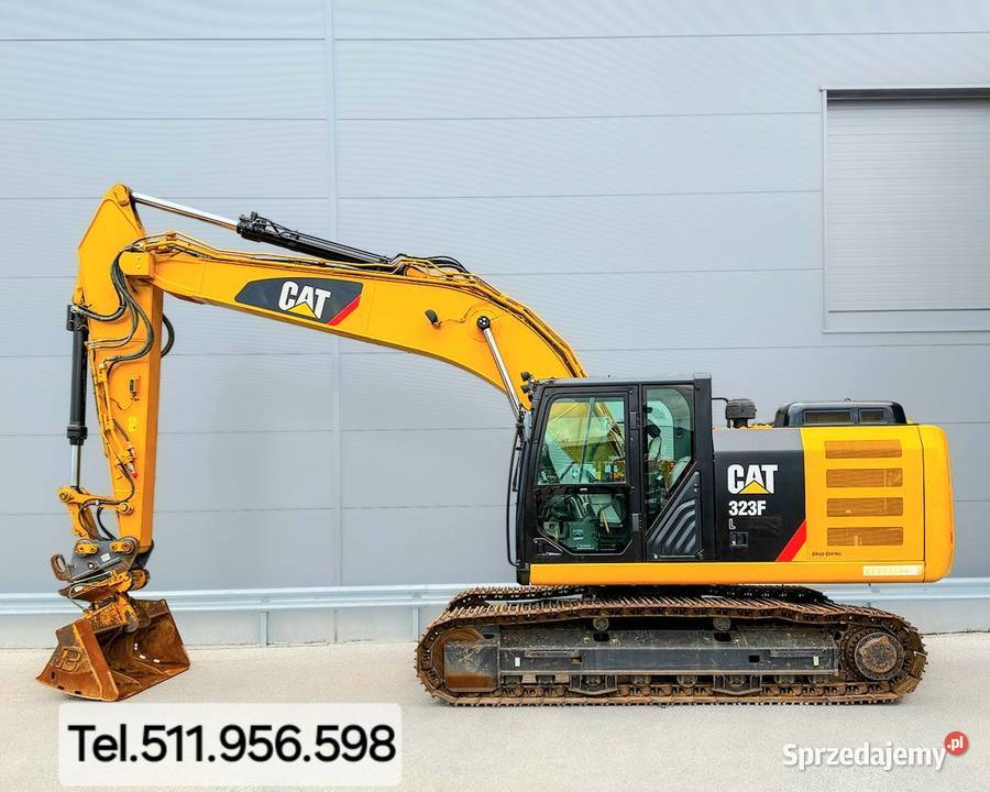 Koparka gąsienicową Caterpillar tez Leasing nie Warszawa
