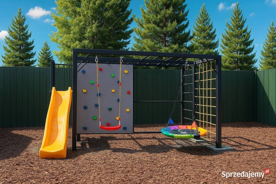 Plac zabaw dzieci metalowa konstrukcja Nowy Sącz sprzedam