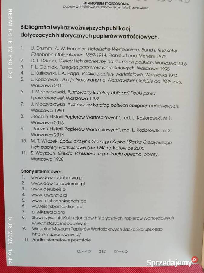 Patrimonium et oeconomia Papiery wartościowe śląskie