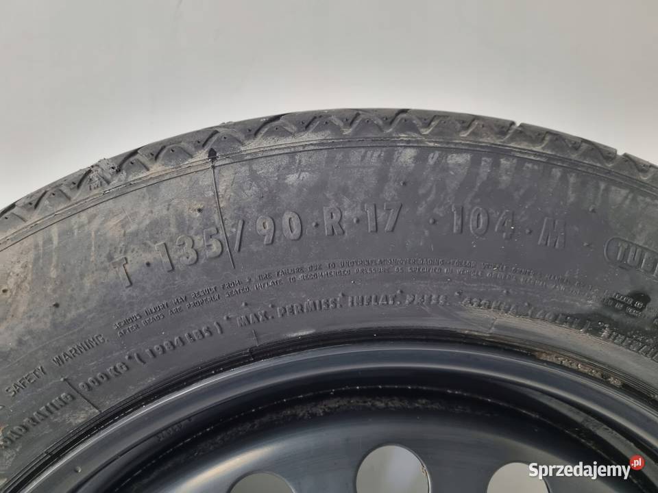 KOŁO DOJAZDOWE Ford Kuga I dojazdówka 13590 R17 Chełm sprzedam