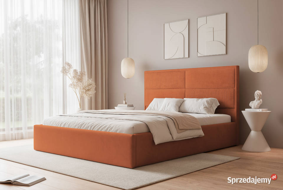 Łóżko tapicerowane z pojemnikiem Livio różne wielkopolskie Tarchały Małe sprzedam