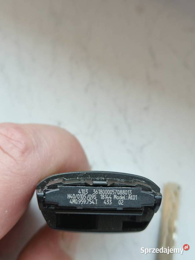 Kluczyk pilot Audi 4M0959754T Stacyjki i kluczyki