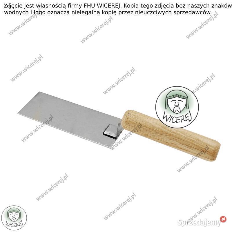 Nierdzewna Łopatka Skrobak do Dennic Uli do Jaśliska