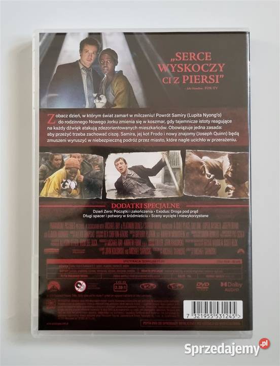 Film Płyta DVD Ciche Miejsce Dzień Pierwszy Sosnowiec