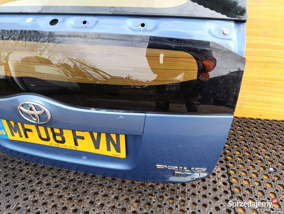 TOYOTA PRIUS II 2 KLAPA TYŁ 8S2 wielkopolskie Zbierkowo sprzedam