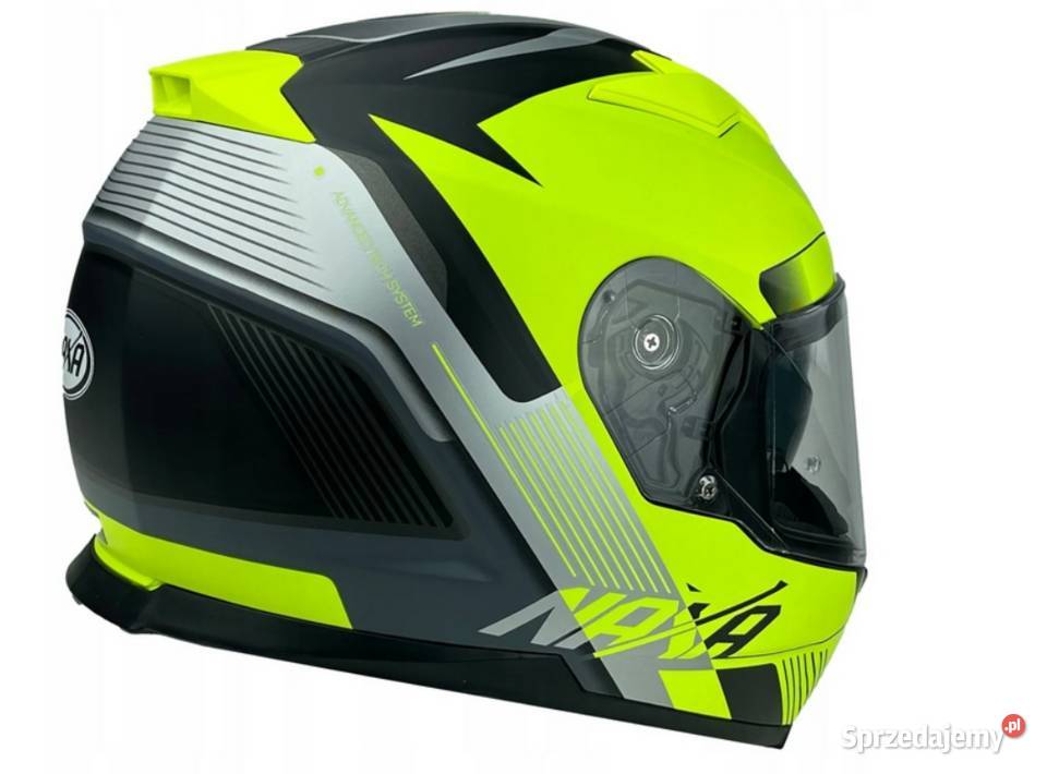 KASK MOTOCYKLOWY Z BLENDA NAXA F23 PINLOCK Sosnowiec