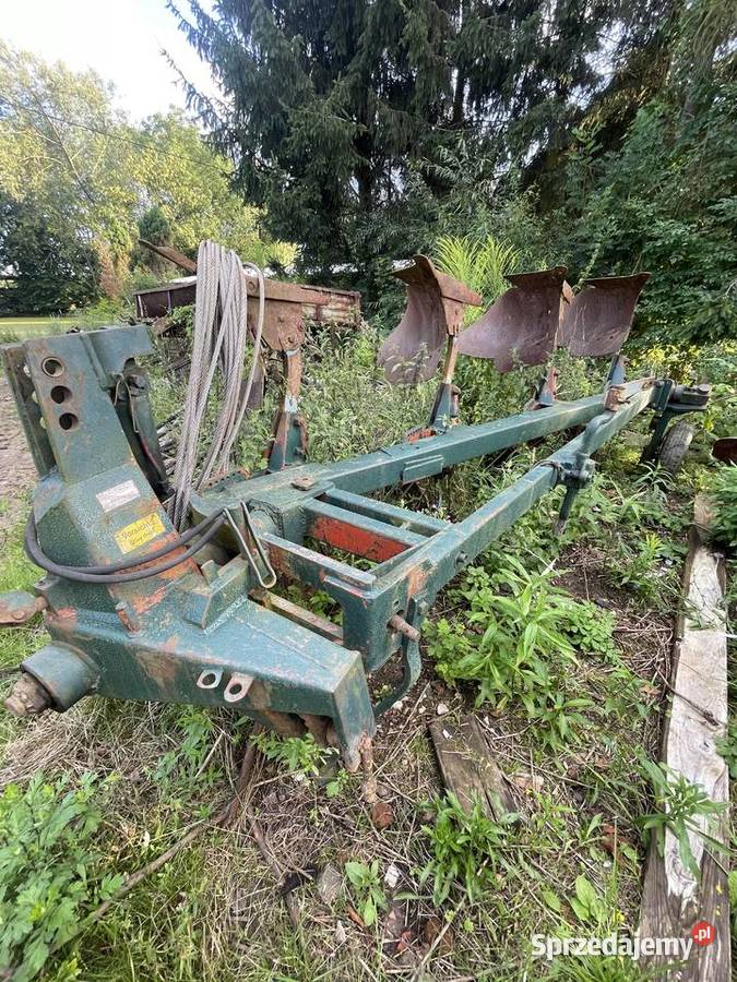 pług fortschritt 4 skiby obracany Głuchowice sprzedam