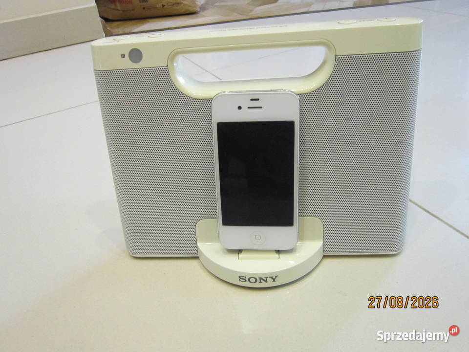 Stacja dokująca SONY RDPM7iP z podstawką Apple Warszawa