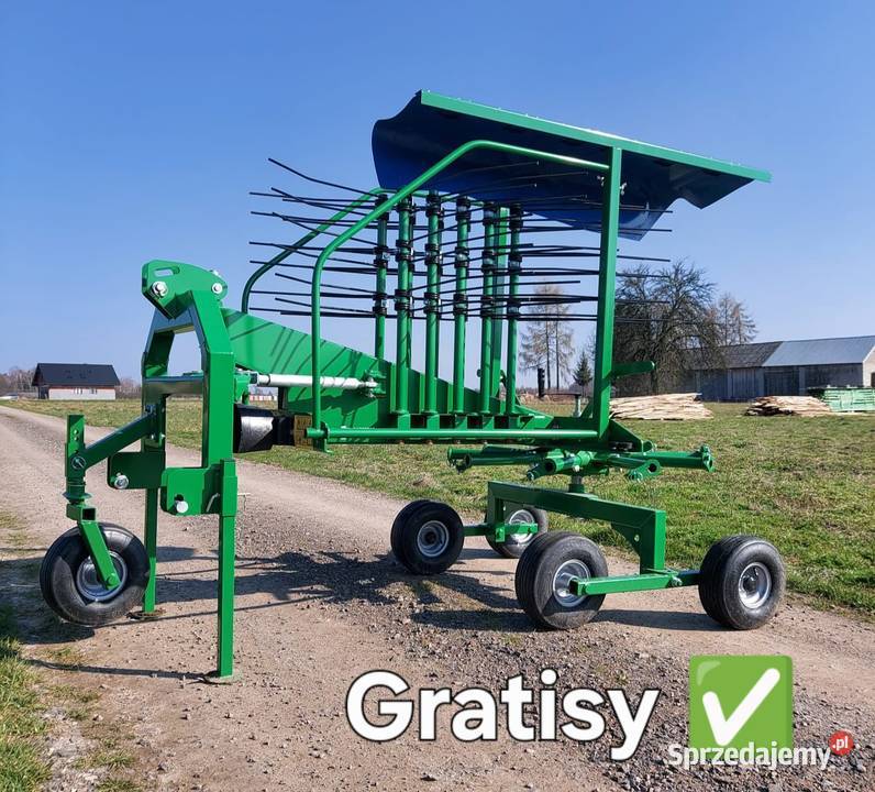 Zgarbiarka do siana tandem 35m 42 m WOM
