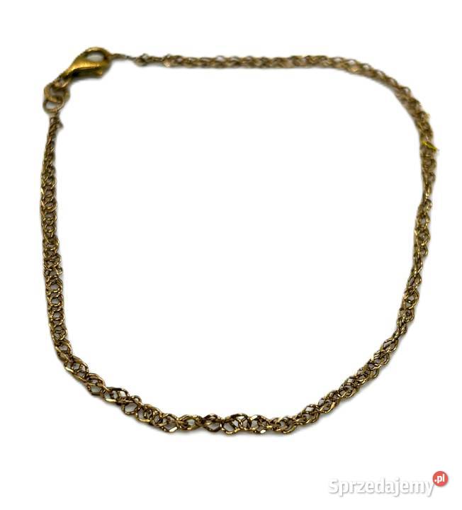 Złota Bransoletka pr 333 162g Elbląg