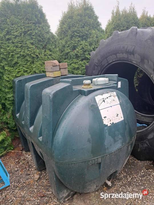 BECZKA NA WODE PALIWO PLASTIKOWA 1300L lubelskie sprzedam