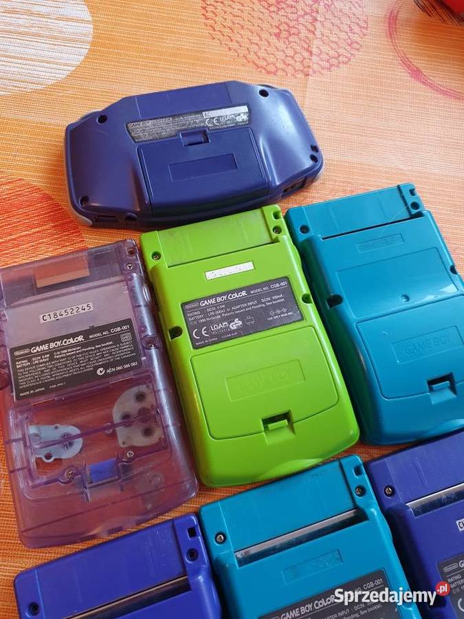 GameBoy Color Advance 7 Made in Japan Części Game Boy Legnica sprzedam