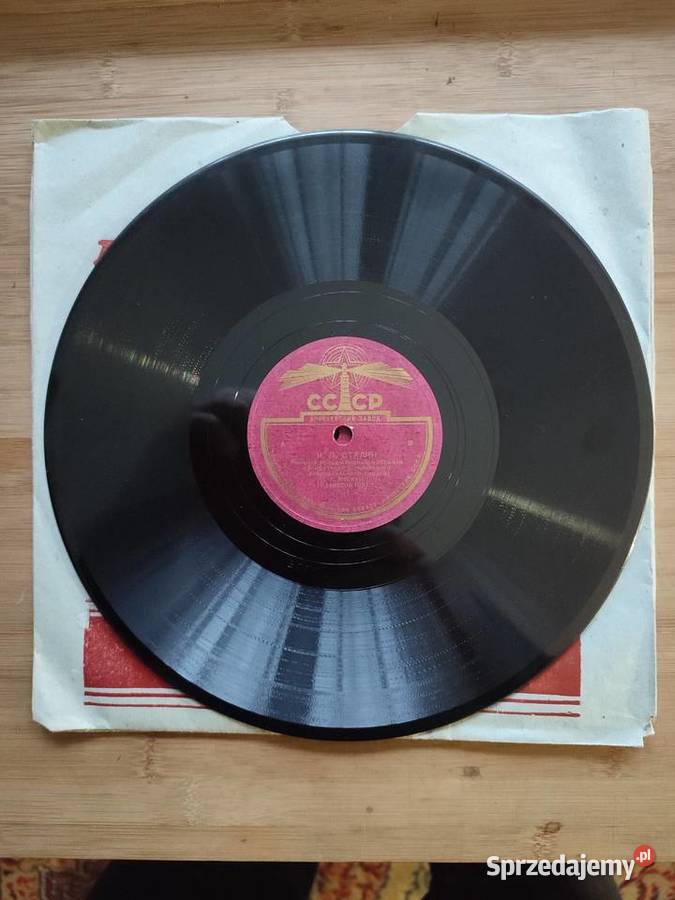 Płyty szelakowe z 1937 roku HISTORIA mazowieckie