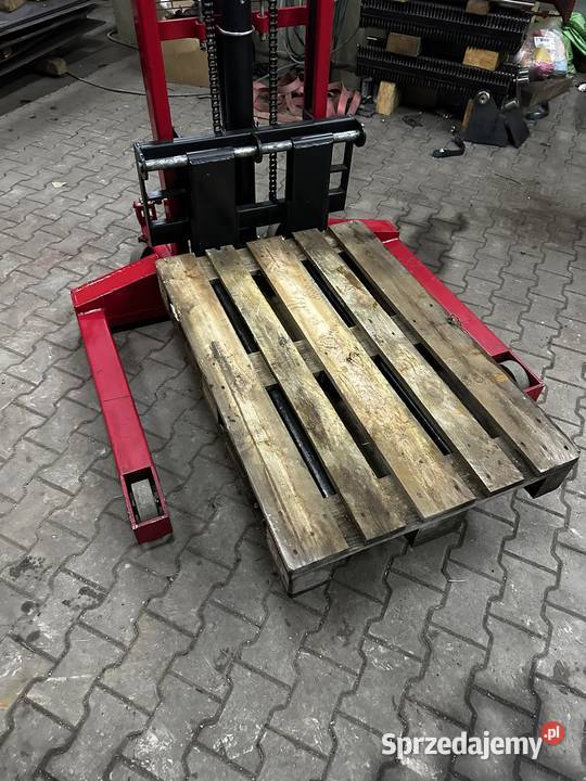 Wózek paletowy masztowy Stier Szeroki 1600mm wys Magazynowanie Nowy Sącz