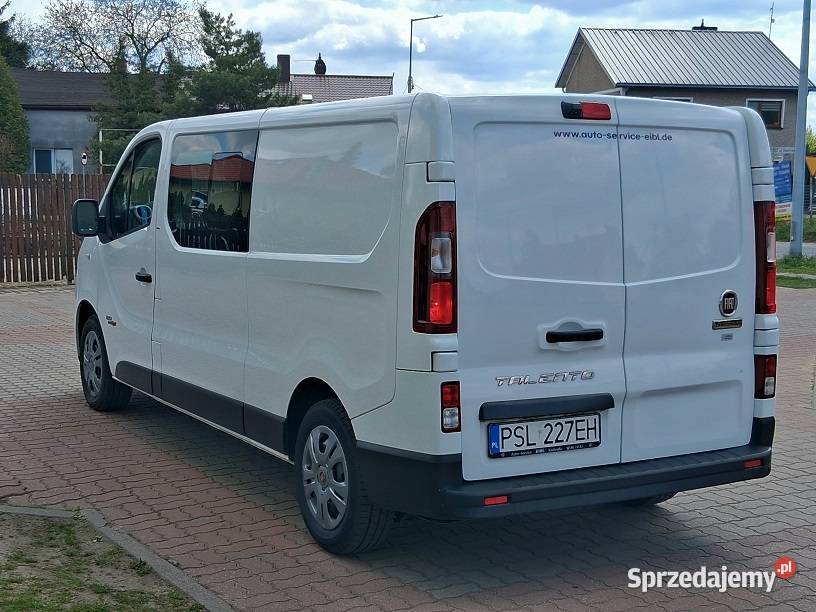 Fiat Talento 16 121 DOKA Long Długi 6osób Klima podgrzewane lusterka boczne