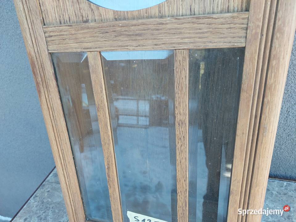 S125 Skrzynia obudowa starego zegara witrynka Kolekcje Tczew sprzedam