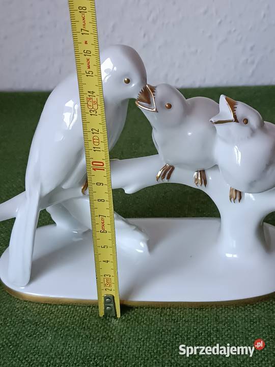 Figurka ptaków na gałęzi Hutschenreuther Gorlice