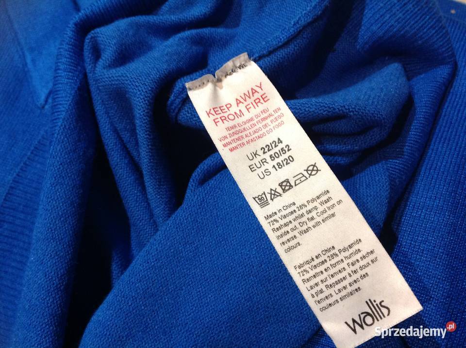 Sweter Damski Tunika WALLIS CURVE 5052 NOWY Swetry i golfy Nowa Sól sprzedam