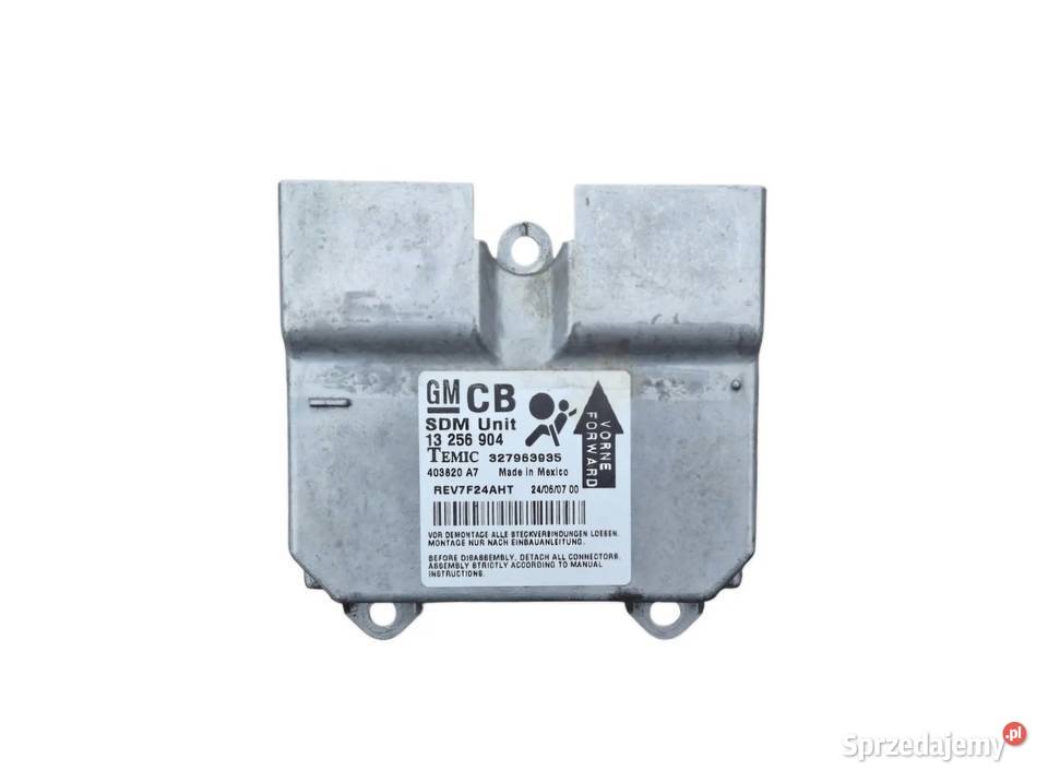 MODUŁ SENSOR AIRBAG PODUSZEK POWIETRZNYCH OPEL osobowe świętokrzyskie Działoszyce