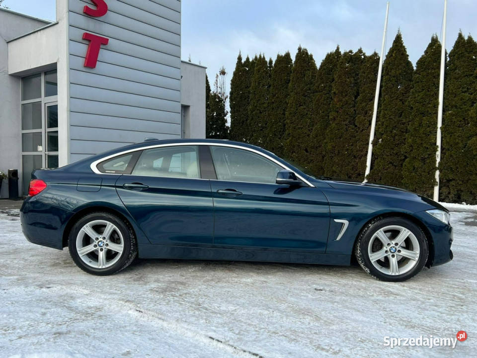 BMW 418 20d Automat Bezwypadek Exclusive Zadbana niebieski Baranowo sprzedam