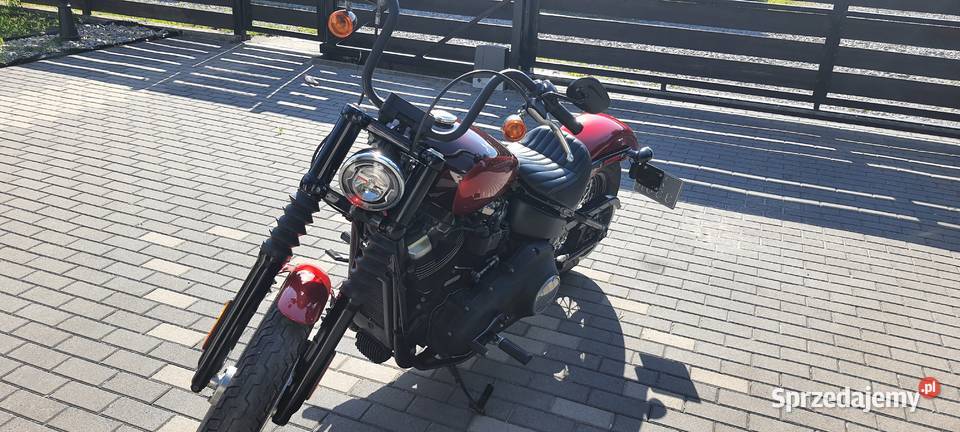 HarleyDavidson Softail Street Bob 107 2019 r czerwony