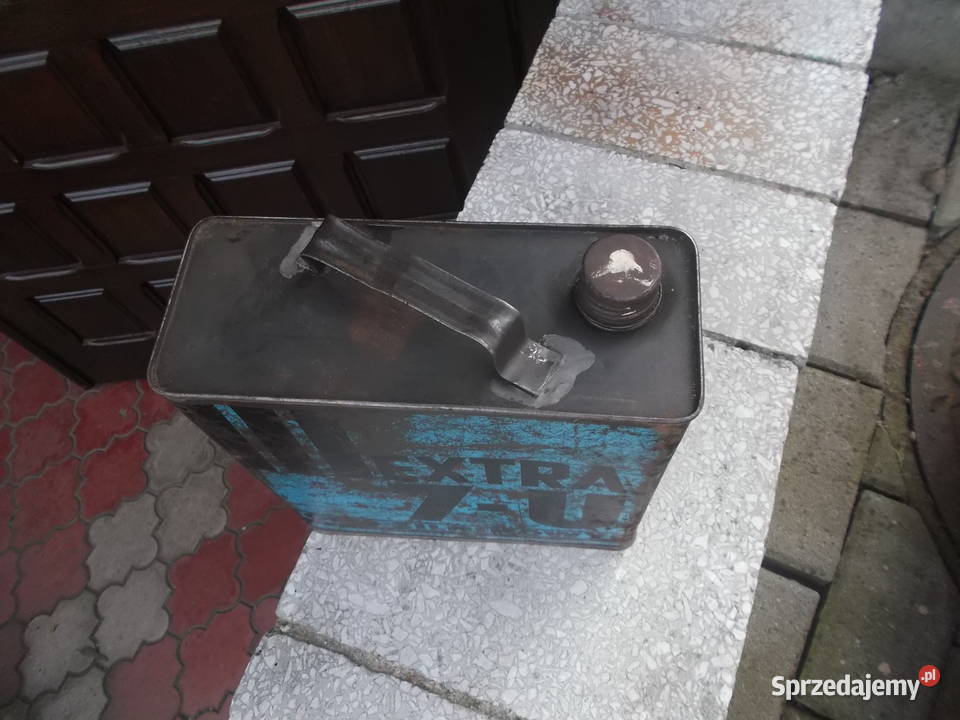 stara metalowy karnister oleju 5lz prlu dolnośląskie