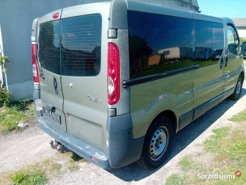 Passenger 9 osób trafic vivaro nawiewy Margonin