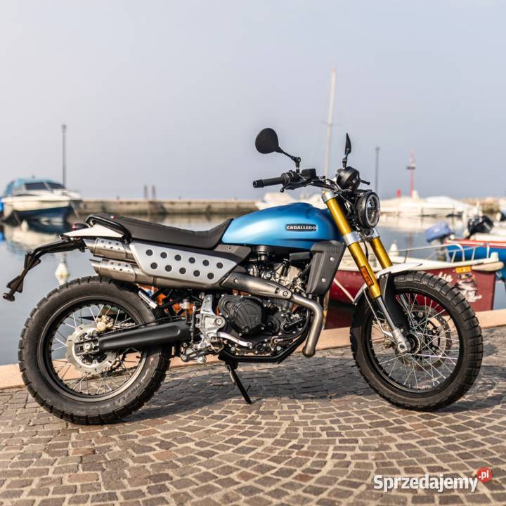 Motocykl Fantic Caballero 500 Scrambler MY26 nieuszkodzony Szczecin