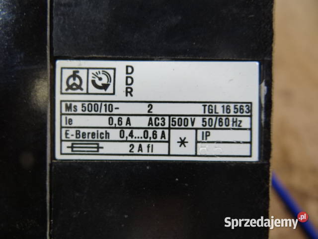 włącznik TRZY FAZY NOWY TGL org DDR Żary