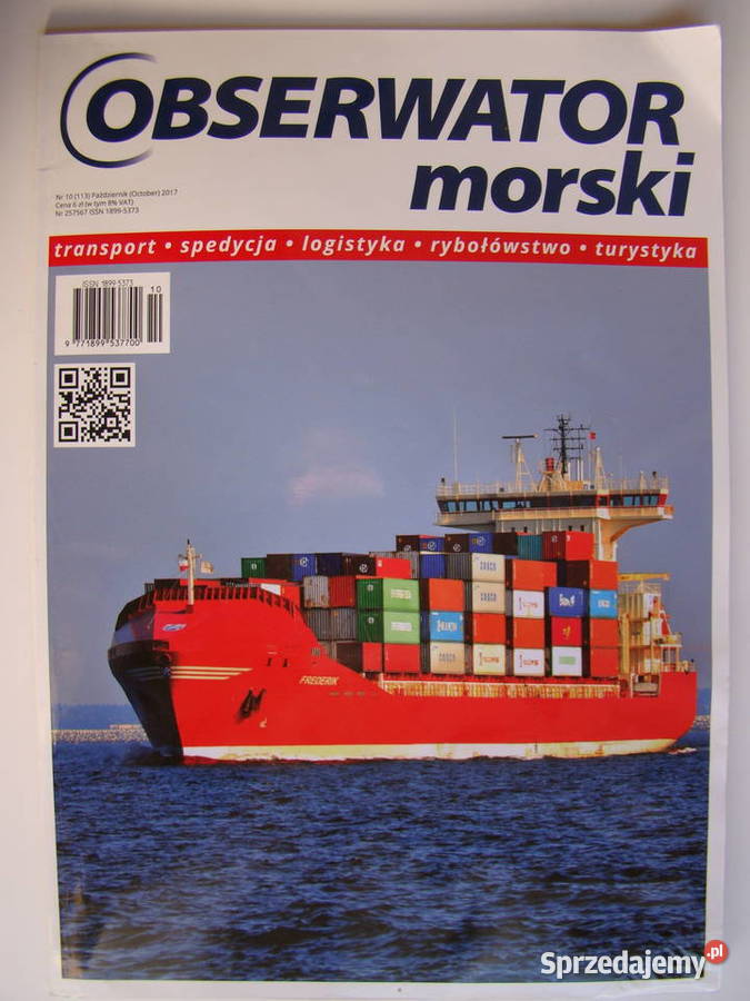 Obserwator morski 2017 5 108 12 115 7 egz Rok wydania 2017 Limanowa