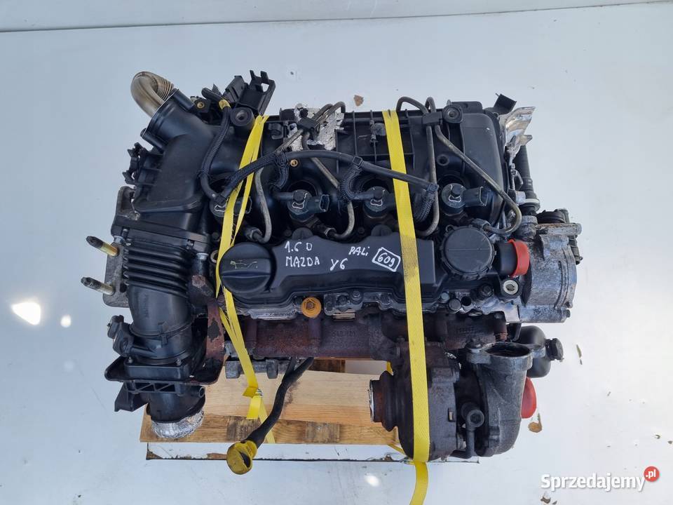 SILNIK KOMPLET Mazda 3 BK 16 D MZRCD 109 Y6 Y642 osobowe Janów sprzedam