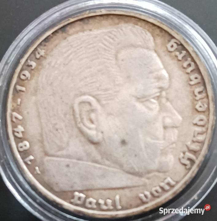 5 Marek Niemcy Paul von Hindenburg 1936 r Men A