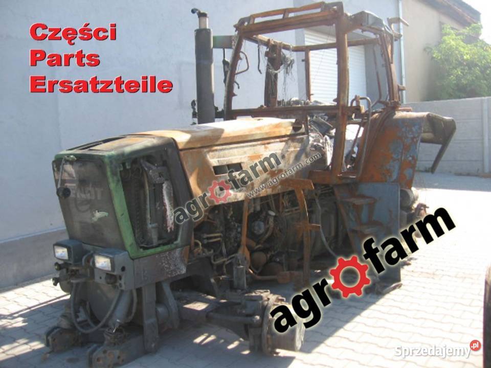 Fendt 924 części silnik skrzynia biegów oś wał Byków