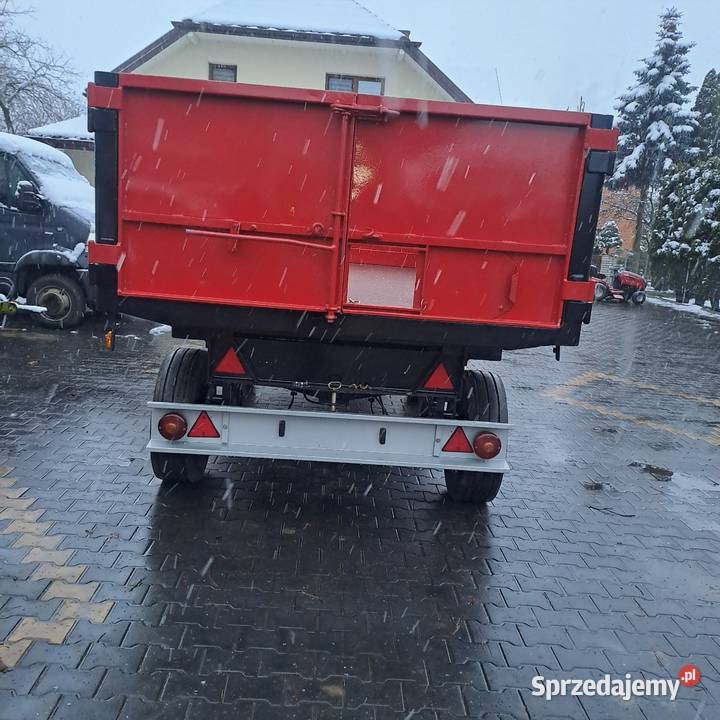 przyczepa rolnicza tandem Metal-Fach Warszawa
