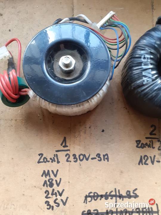 Transformator okrągły toroidalny napięcie 230V Pozostałe Warszawa