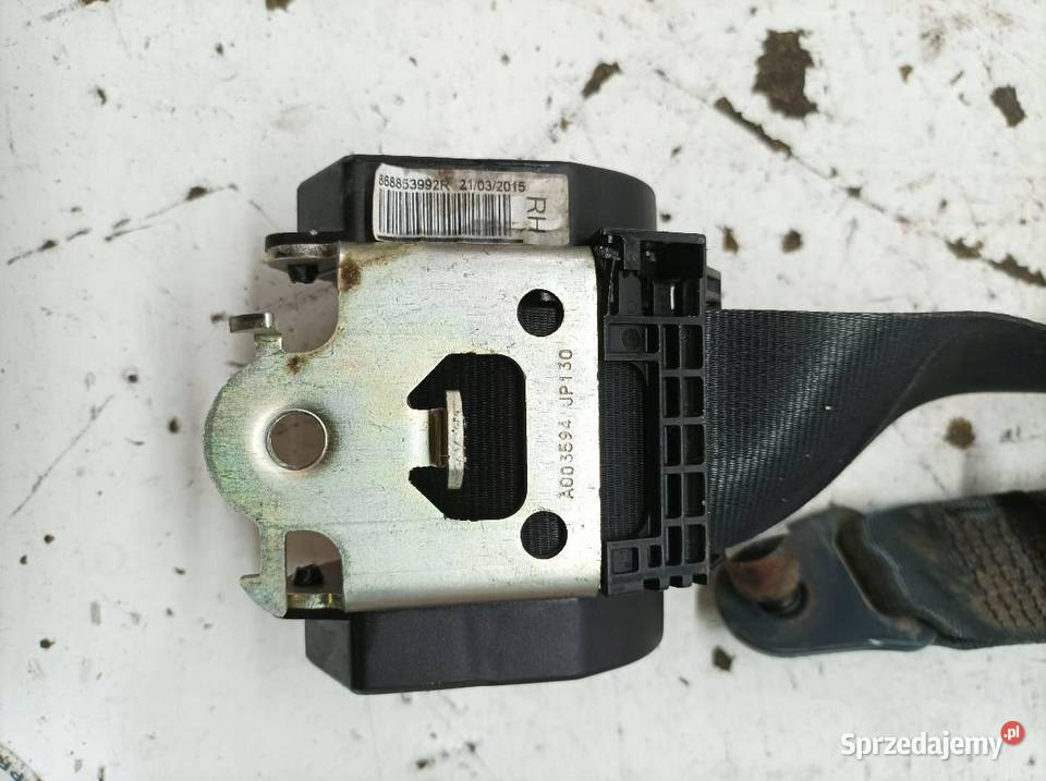 PAS BEZPIECZEŃSTWA LEWY PRZÓD KIEROWCY Rok produkcji 2015 sprzedam