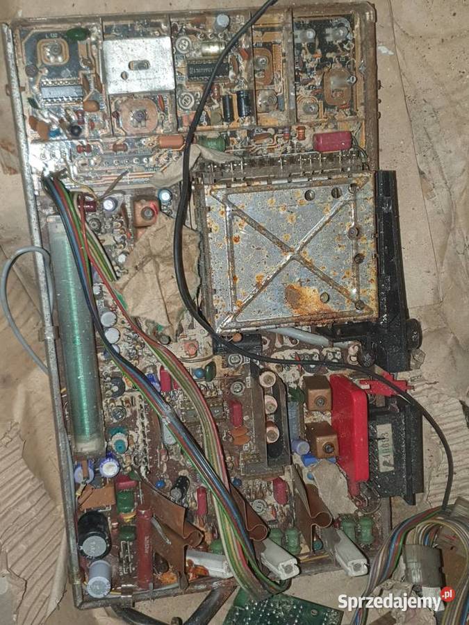 Elektronika RTV części podzespoły do TV starego Warszawa sprzedam