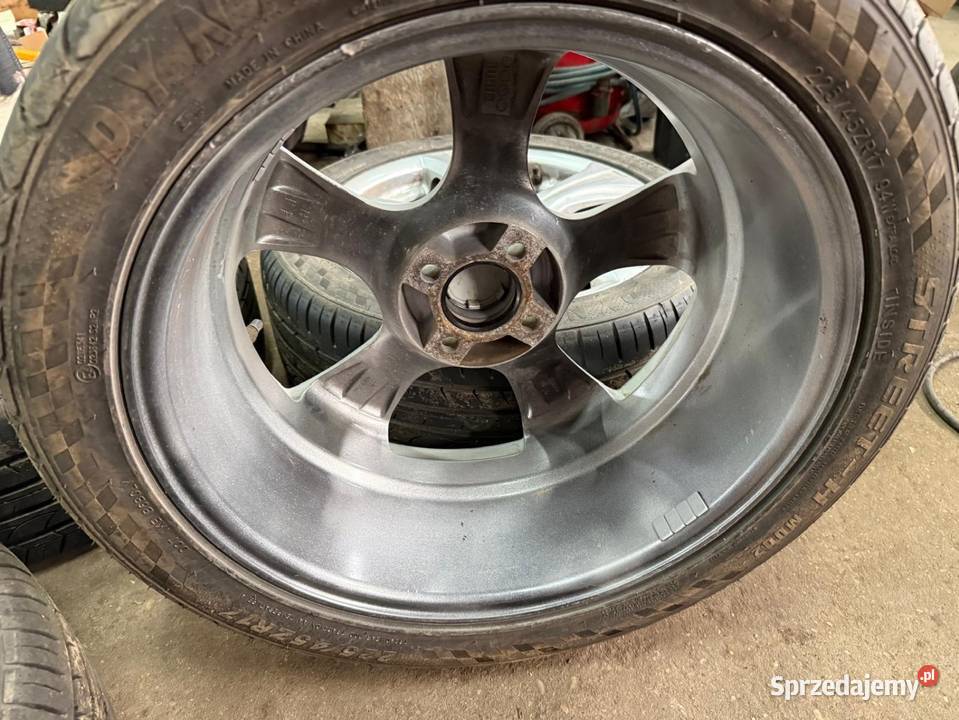 Koła alufelgi 17 4x100 Nowe opony Ełk