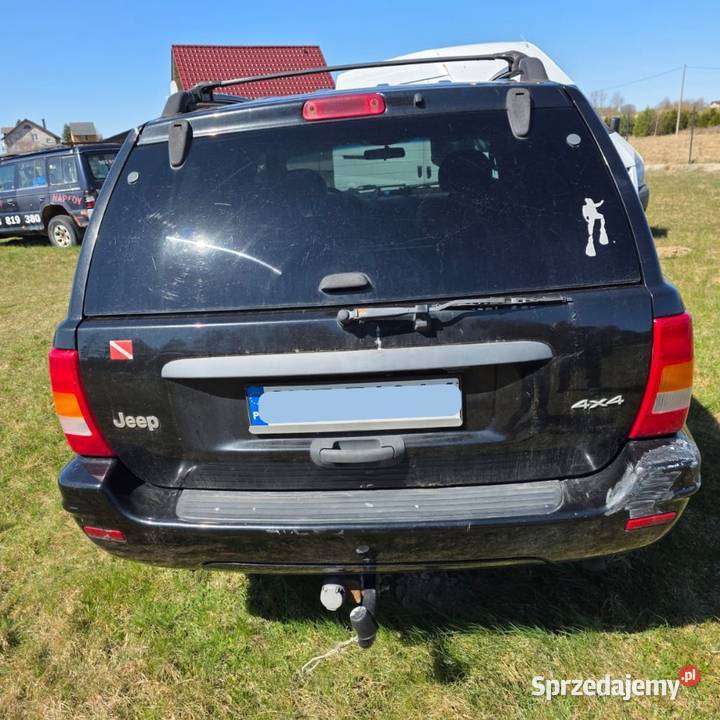 Samochód Jeep Grand Cherokee 4L 2004 Benzynagaz Reda